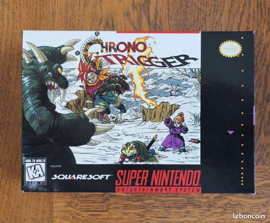 Boîte Chrono Trigger snes