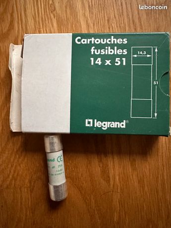 Boite de 10 fusibles 25 A aM 14x51