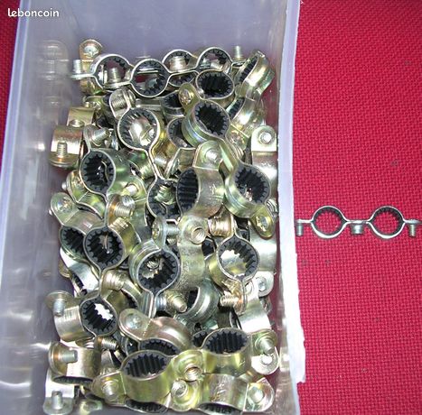 Boîte de 100 colliers doubles en 14