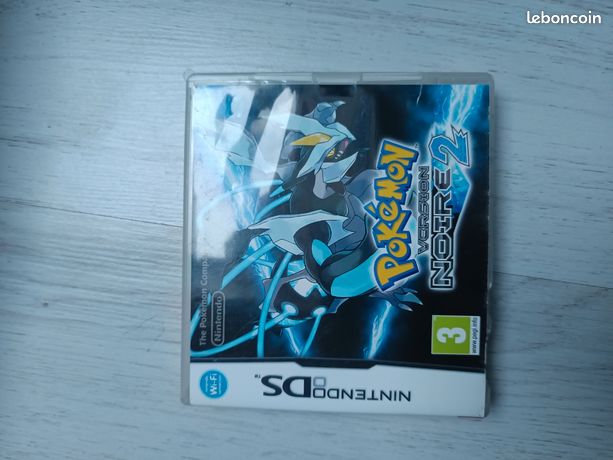 Boîte de jeu Nintendo DS Pokémon version noire 2 Pokémon