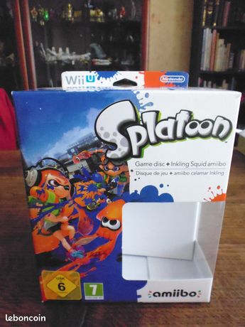 Boîte édition spéciale Splatoon Wii U