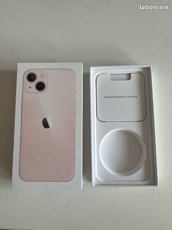 Boite iPhone 13 128go rose