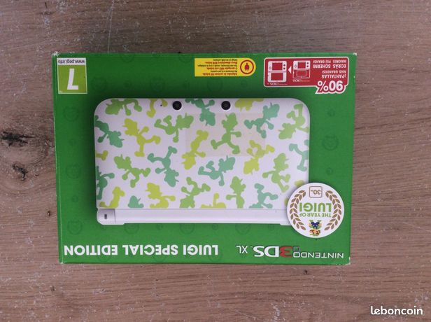 Boite Nintendo 3DS xl Luigi