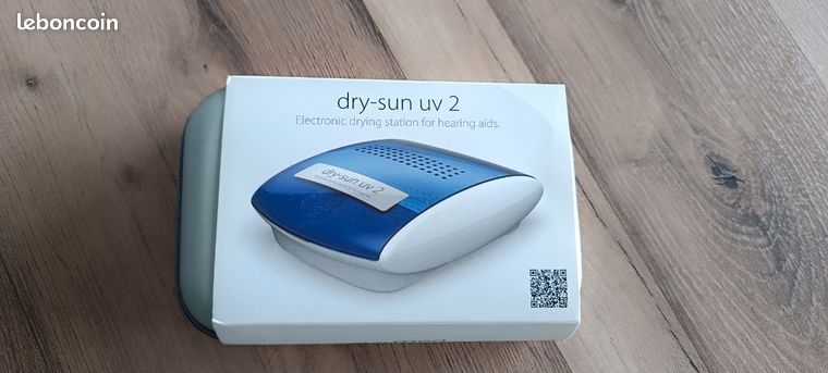 Boîte sèche pour appareils auditifs dry-sun uv 2