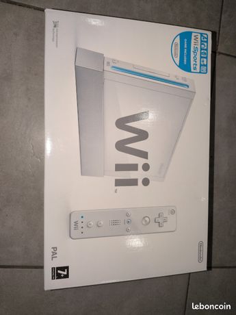 Boite vide pour console Nintendo Wii sports