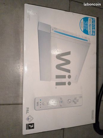 Boite vide pour console Nintendo Wii sports
