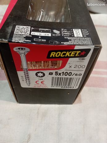 Boite vis 5x100 rocket torx