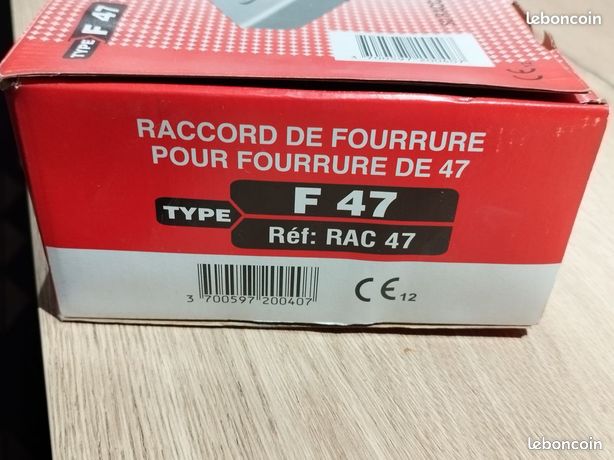 Boîte 50 raccords de fourrures F47 Isol Pro