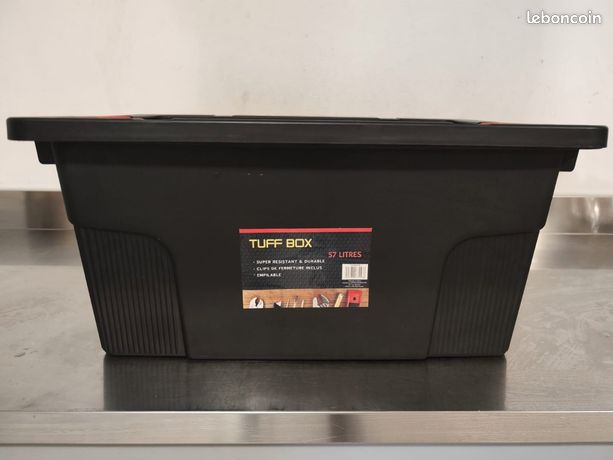 Boîtes de 15 L fermeture avec couvercle