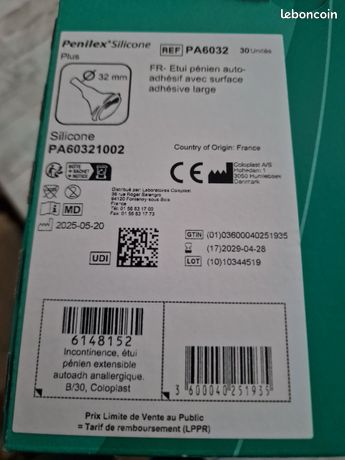 Boites de Pénilex diamètres 32