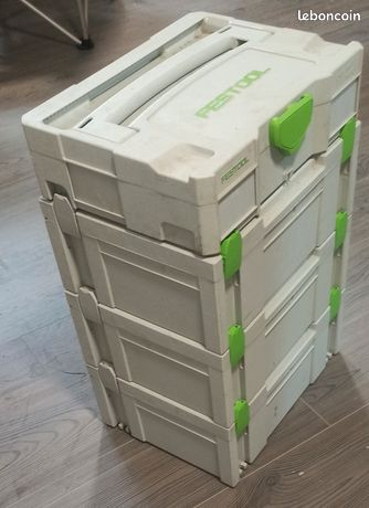 Boites Festool Systainer 15 piece 60 4 pieces