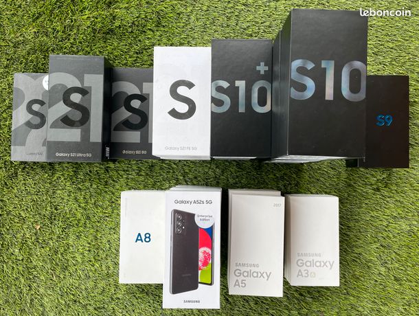 Boites VIDES iPhone et Samsung