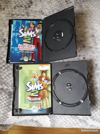 BOITES et livrets LES SIMS 2