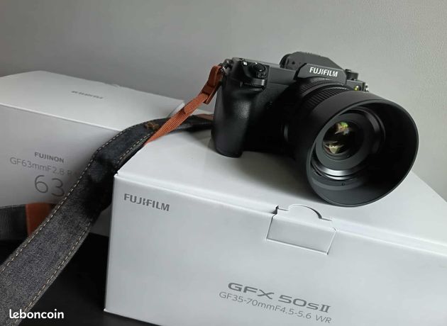 Boitier Fujifilm GFX 50S II + Objectif Fuji GF 63mm f2.8