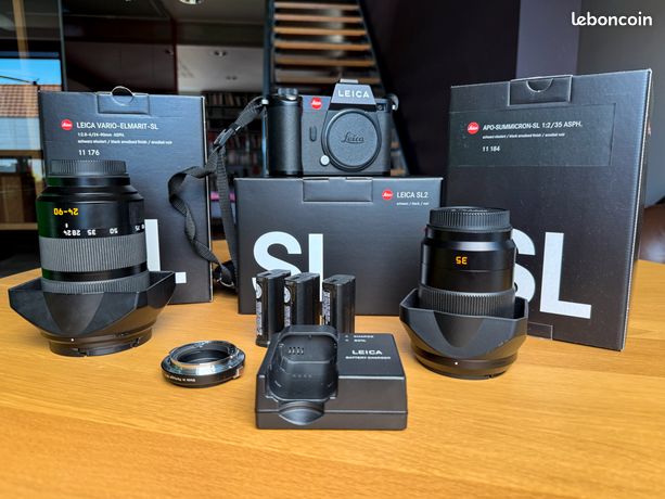 Boîtier Leica SL2 noir