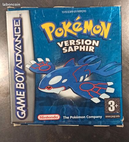 Boitier pokémon version saphir