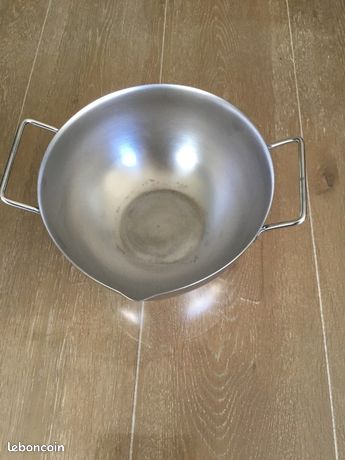 Bol / Capsule 2 anses en inox matériel pharmacie