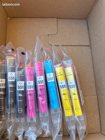 Bon lot de cartouches pour imprimante
