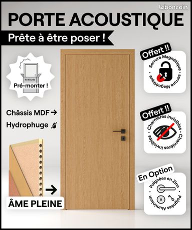 BONNE AFFAIRE massif de 2500 portes d'intérieurs fin de chantier 50 KG / prix mini