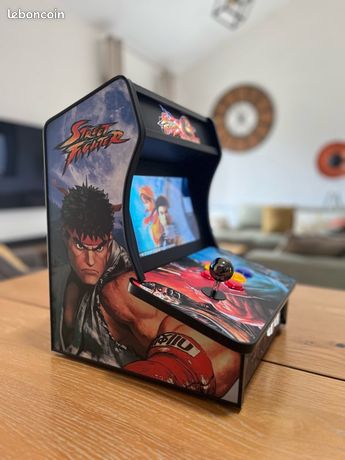Borne darcade artisanale "Street Fighter vs Mortal Kombat"