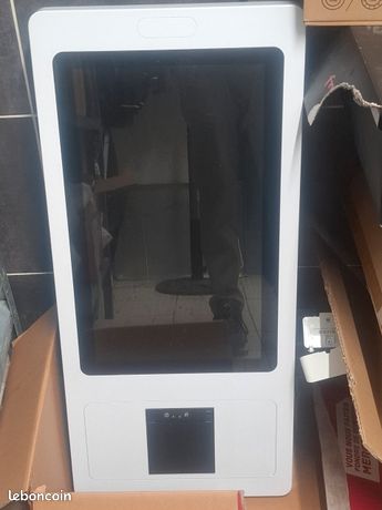 Borne de commande neuf avec caisse tactile enregistreuse + imprimante ticket