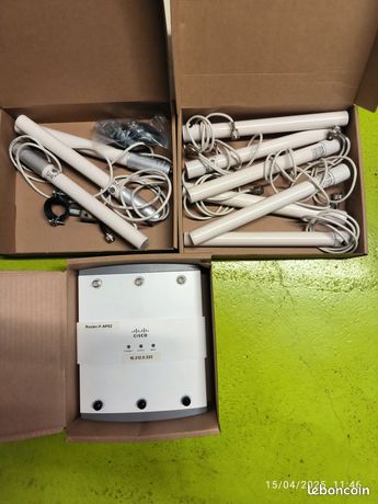 Borne Wifi Cisco 6 antennes Air ap1252AG E-K9