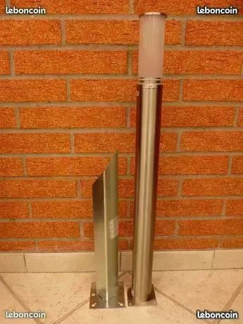Borne Potelet extérieur haut de gamme inox "SLV BIG NAILS 80" luminaire lampadaire