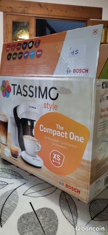 BOSCH Machine À Café Multi-boissons - Tas1104 - Tassimo T11 Style - Blanc