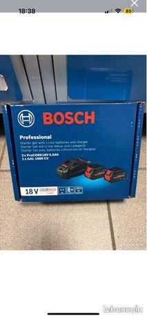 BOSCH PROCORE 18V 55AH + chargeur GAL 1880 CV