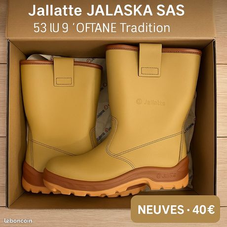 Bottes de sécurité Jallatte JALASKA SAS - NEUVES