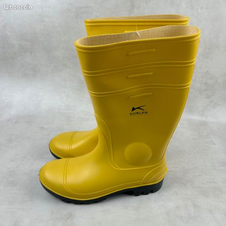 Bottes de Sécurité Jaunes Kubler Workwear Pointure 43
