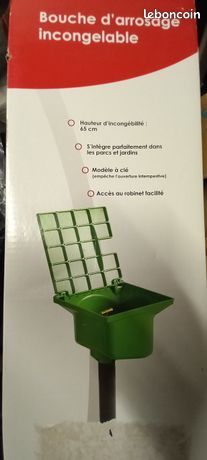 Bouche d arrosage incongelable nicoll neuf