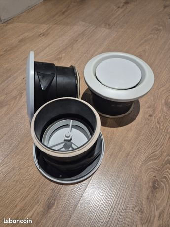 Bouches d'extraction d'air d. 125mm