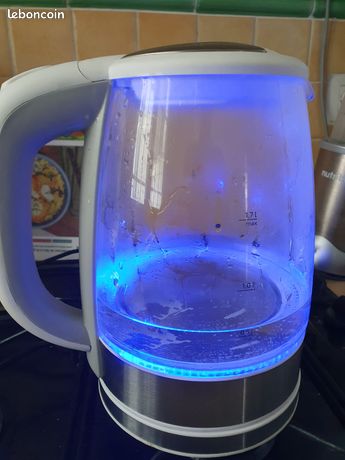 Bouilloire électrique en verre 17L