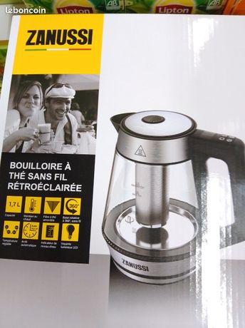 Bouilloire à thé Zanussi sans fil rétroéclairé nf