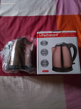 Bouilloire Inox Techwood 1.2L