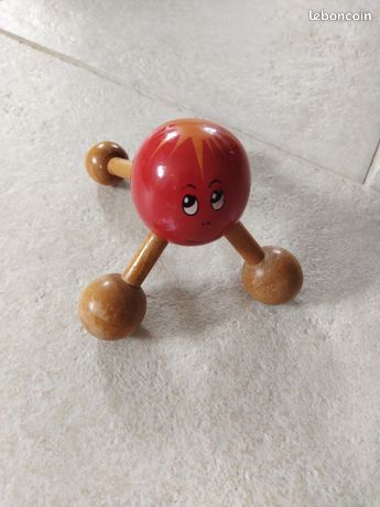 Boule de massage en bois