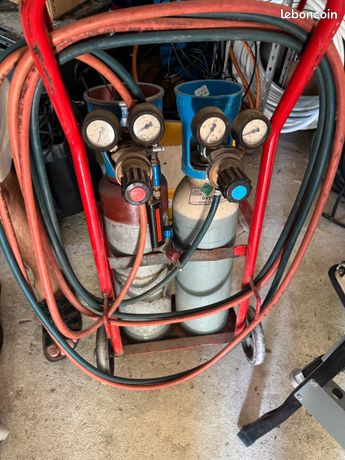 Bouteille oxygène acétylène