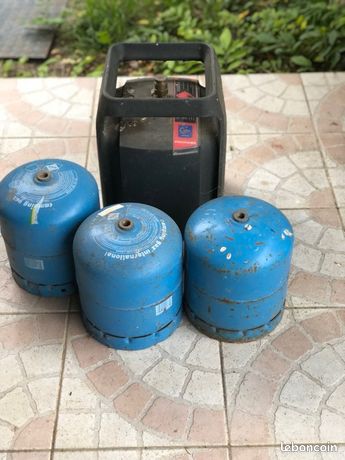 Bouteilles de gaz vides