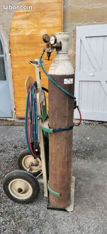 Bouteilles pour oxycoupe - oxygène acetylène