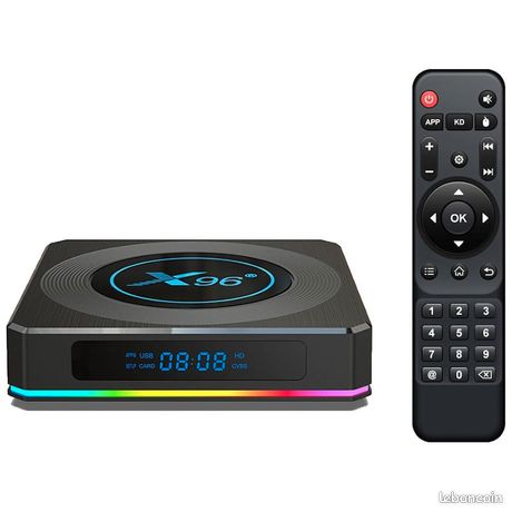 Box tv android 4go/64go
