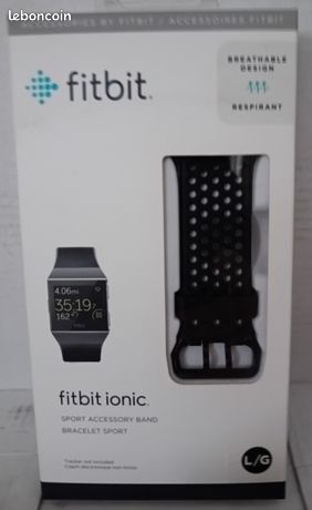 Bracelet sport montre connectée Fitbit ionic