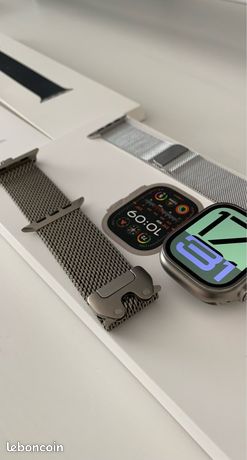 Bracelet Milanais en Titane pour Apple Watch