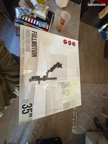 Bras ecran Hama réglage par essort extensible