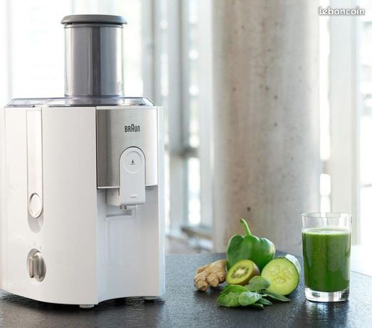 Braun Centrifugeuse Blanc Premium 2 L 900 watts