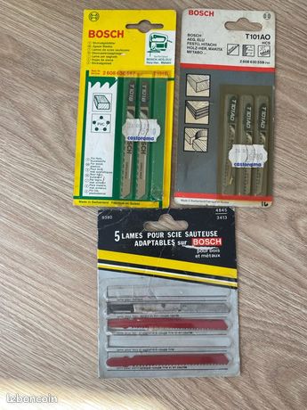 Bricolage lot de lames pour scie sauteuse bosch