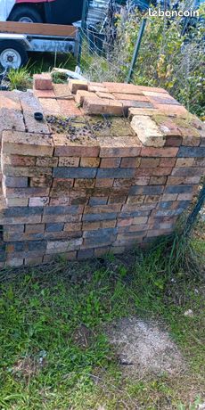 Briques rouges anciennes 467 pièces