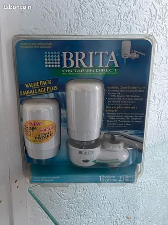 BRITA filtre à eau sur robinet et cartouche