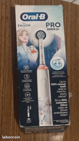 Brosse à dents électrique Oral B PRO Junior 6+ Frozen / Reine des neiges Neuf