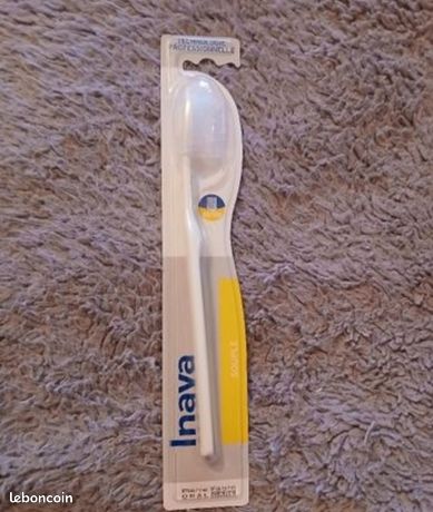 Brosse à dents inava 20/100BlancheNeuve